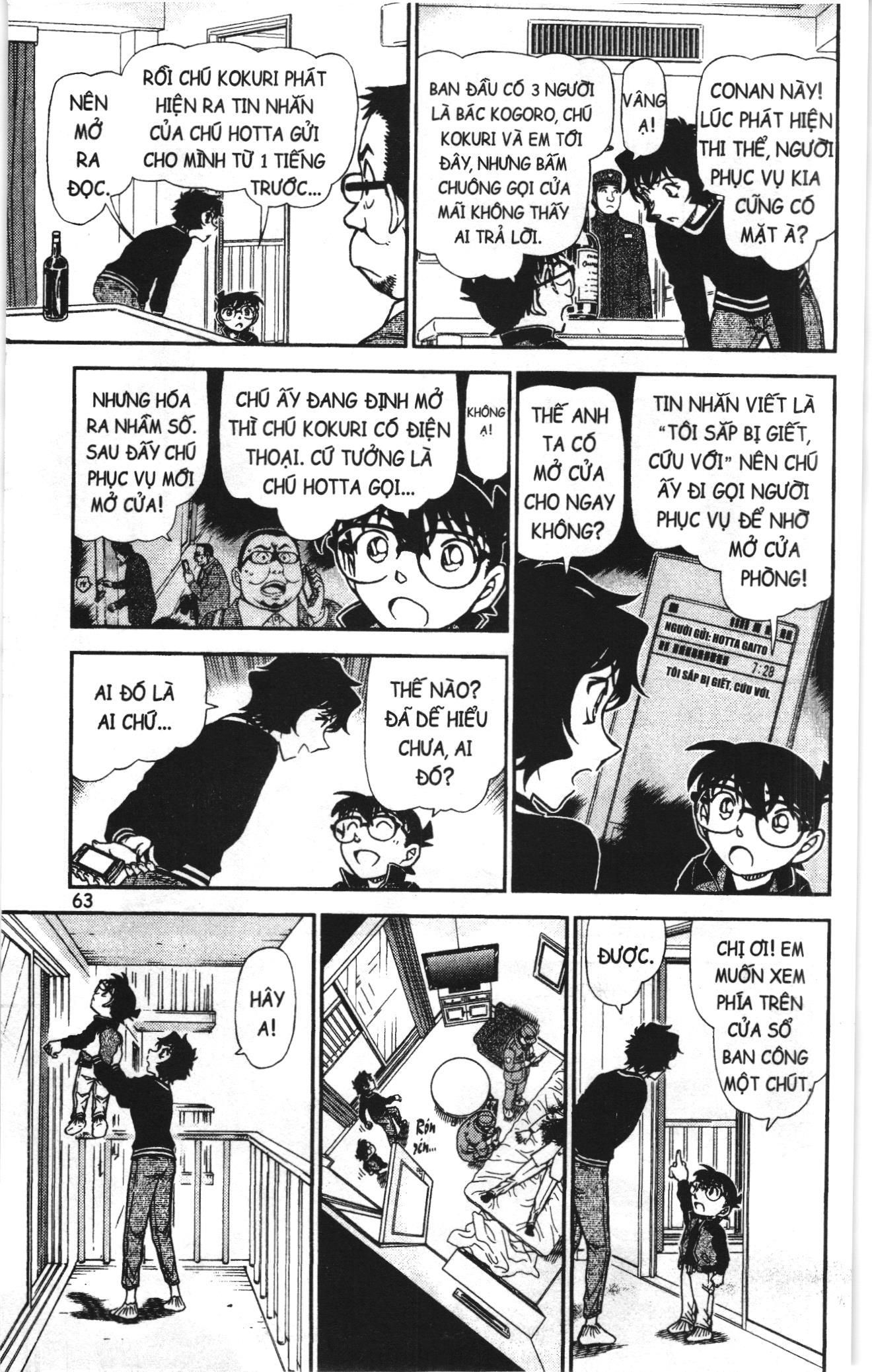 Thám tử lừng danh Conan Loạt truyện tranh: Chapter 991