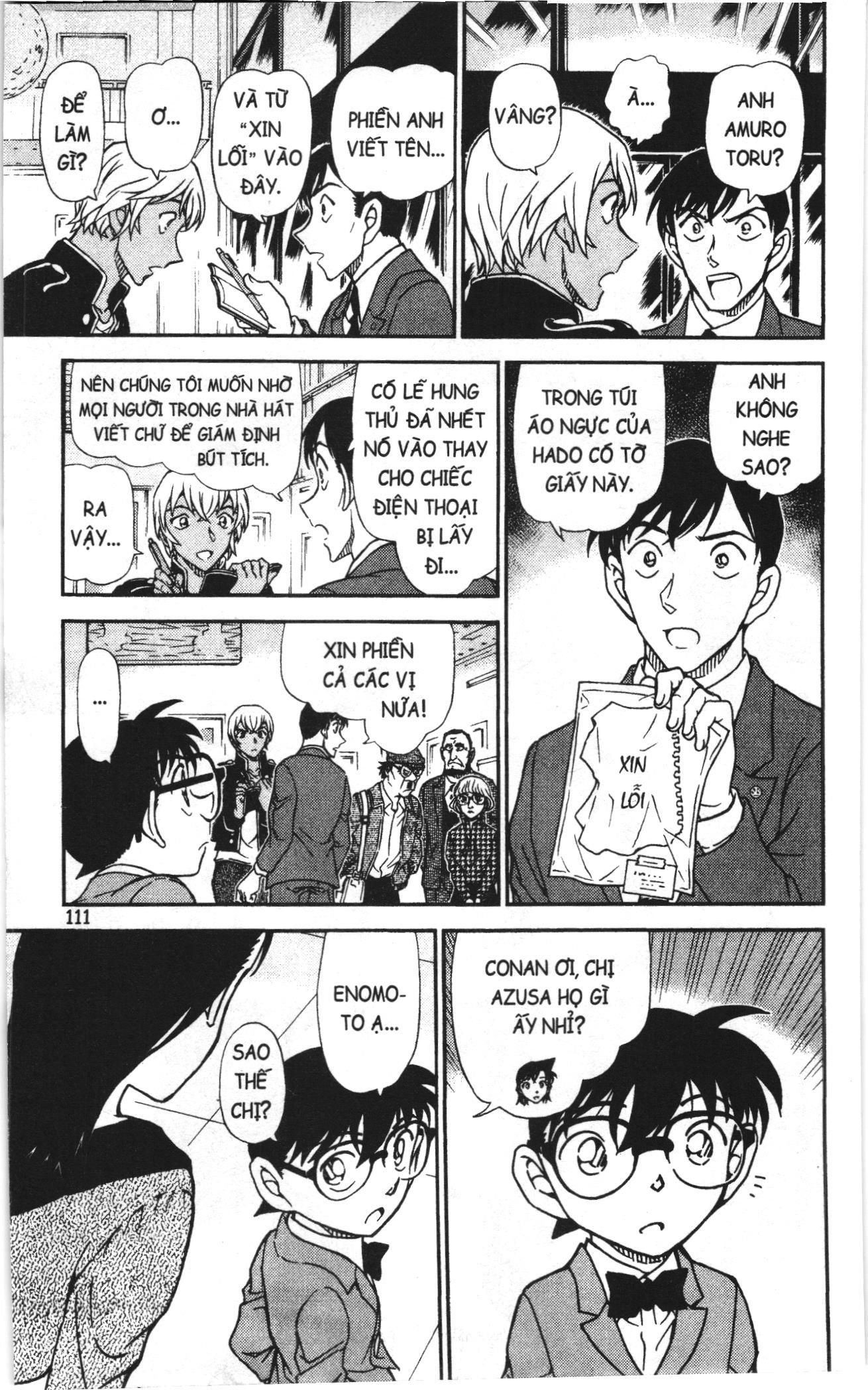 Thám tử lừng danh Conan Loạt truyện tranh: Chapter 994