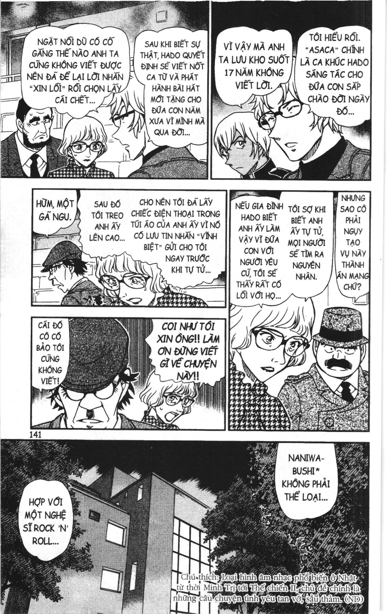 Thám tử lừng danh Conan Loạt truyện tranh: Chapter 996