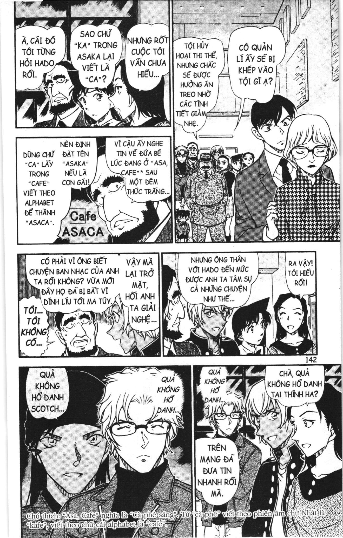 Thám tử lừng danh Conan Loạt truyện tranh: Chapter 996