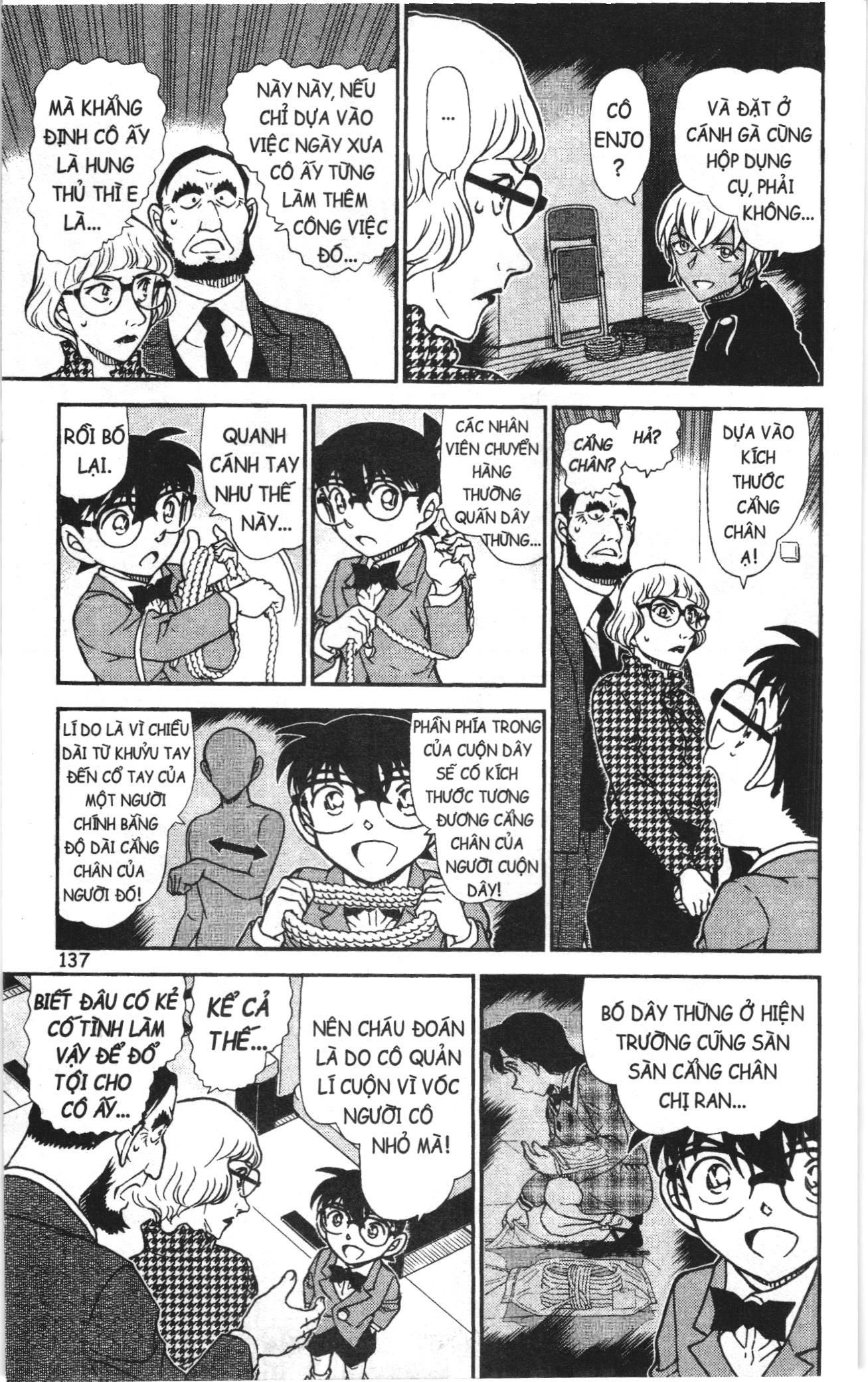 Thám tử lừng danh Conan Loạt truyện tranh: Chapter 996