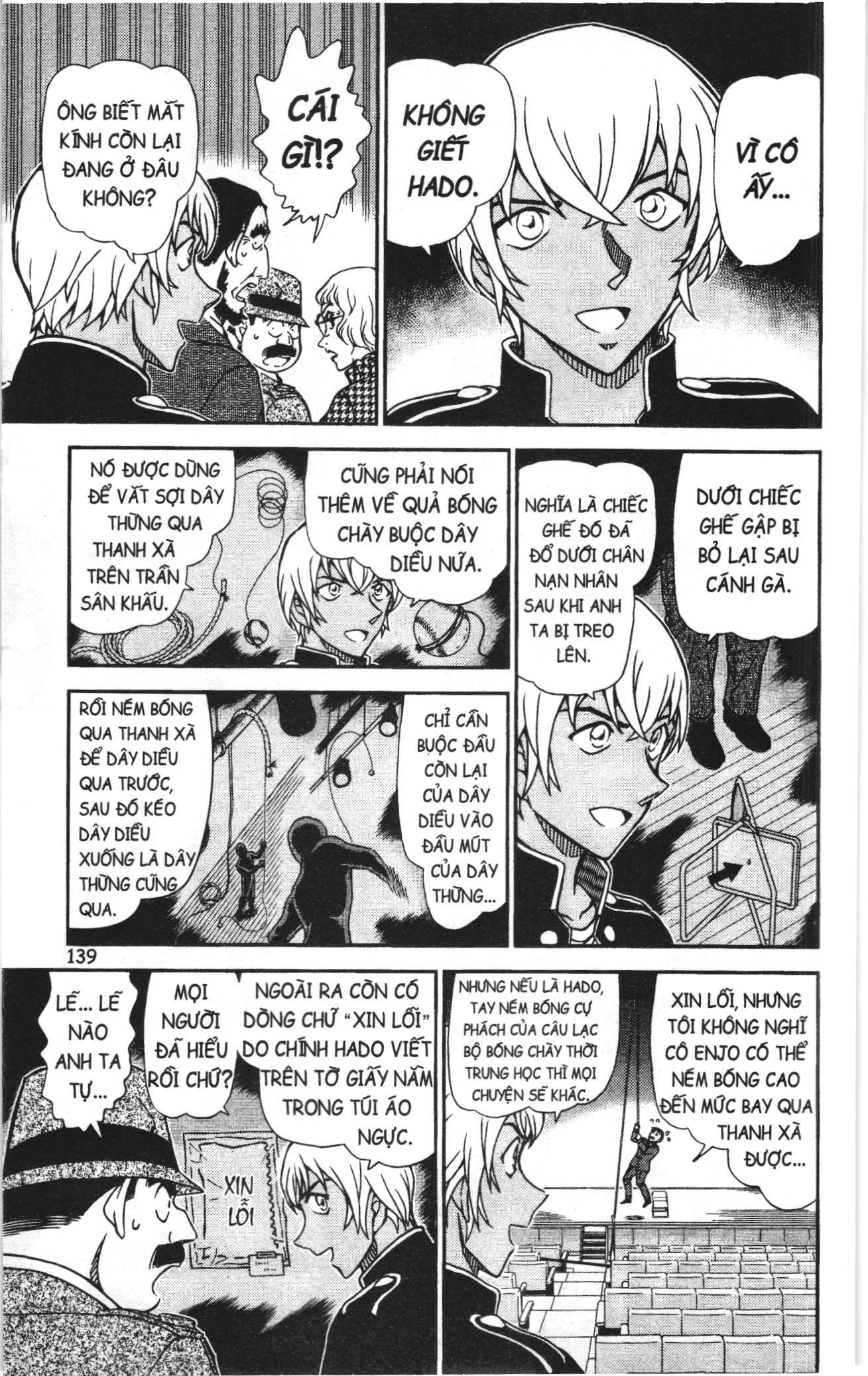 Thám tử lừng danh Conan Loạt truyện tranh: Chapter 996