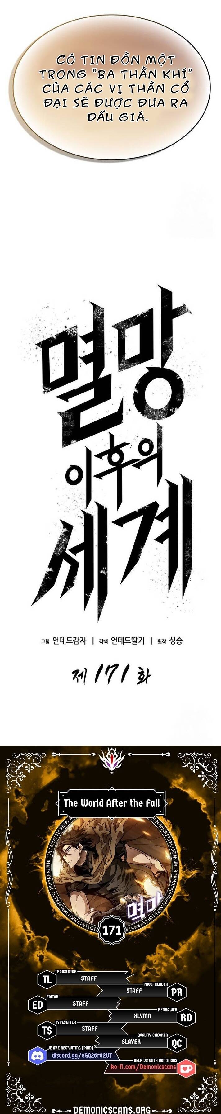 Thế Giới Sau Tận Thế: Chapter 171