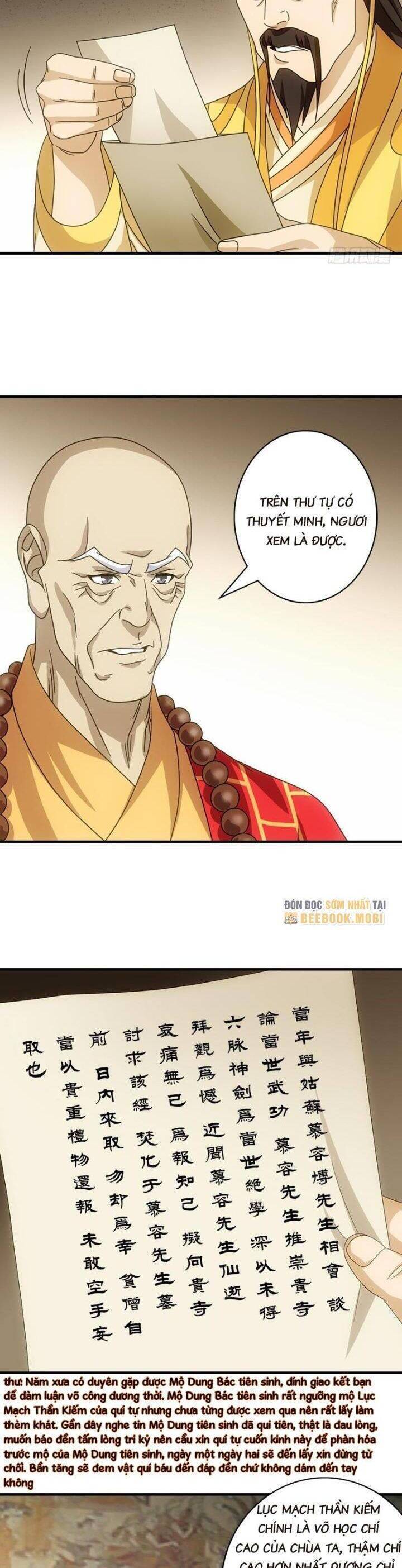 Thiên Long Bát Bộ Webtoon: Chapter 49