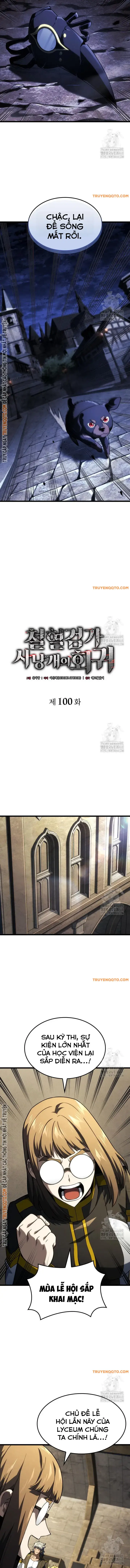 Thiết Huyết Kiếm Sĩ Hồi Quy: Chapter 100