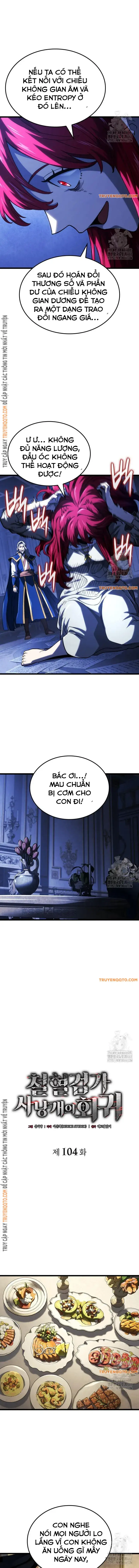 Thiết Huyết Kiếm Sĩ Hồi Quy: Chapter 104