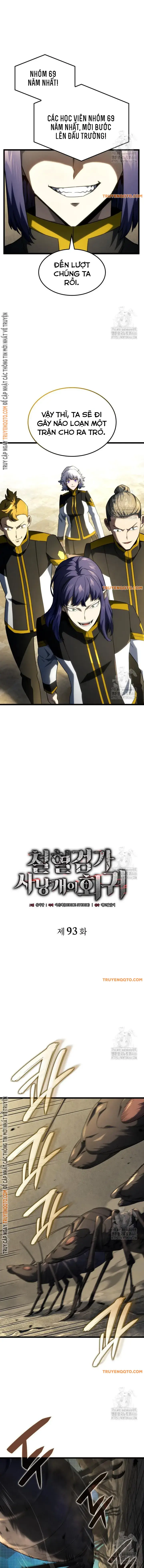 Thiết Huyết Kiếm Sĩ Hồi Quy: Chapter 93