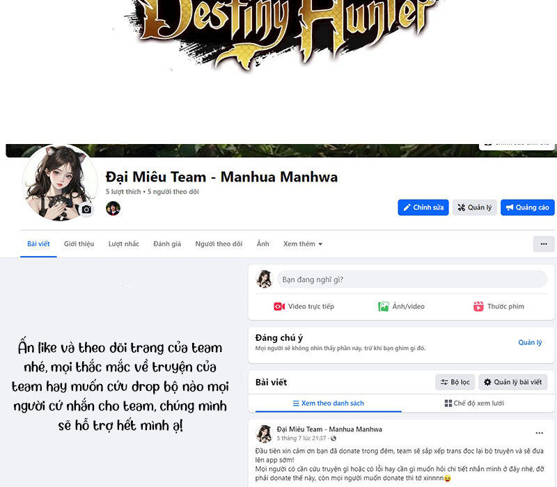 Thợ Săn Số Mệnh Cấp F: Chapter 68