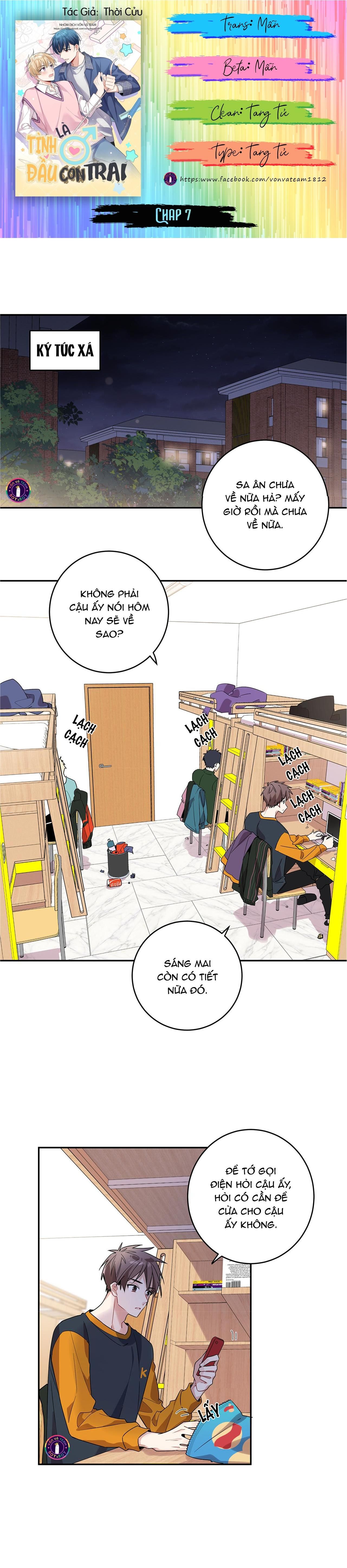 Tình Đầu Là Con Trai: Chapter 7