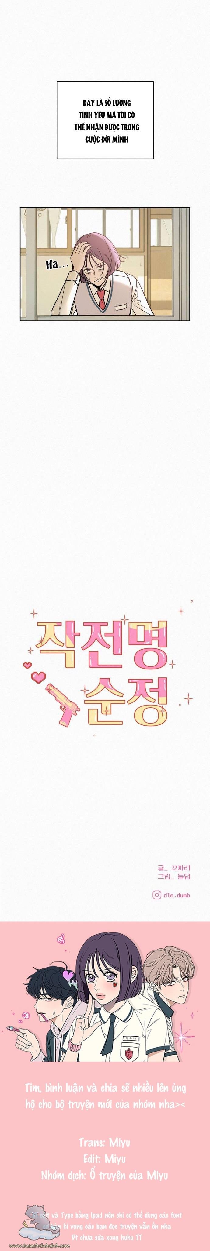 Tình Yêu Trong Sáng: Chapter 0