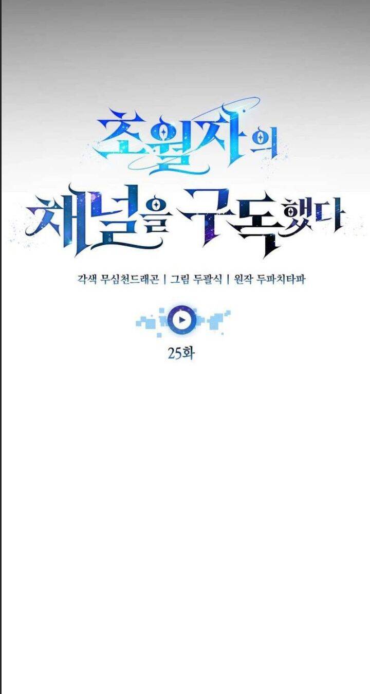 Tôi Đã Đăng Ký Các Kênh Siêu Việt: Chapter 25