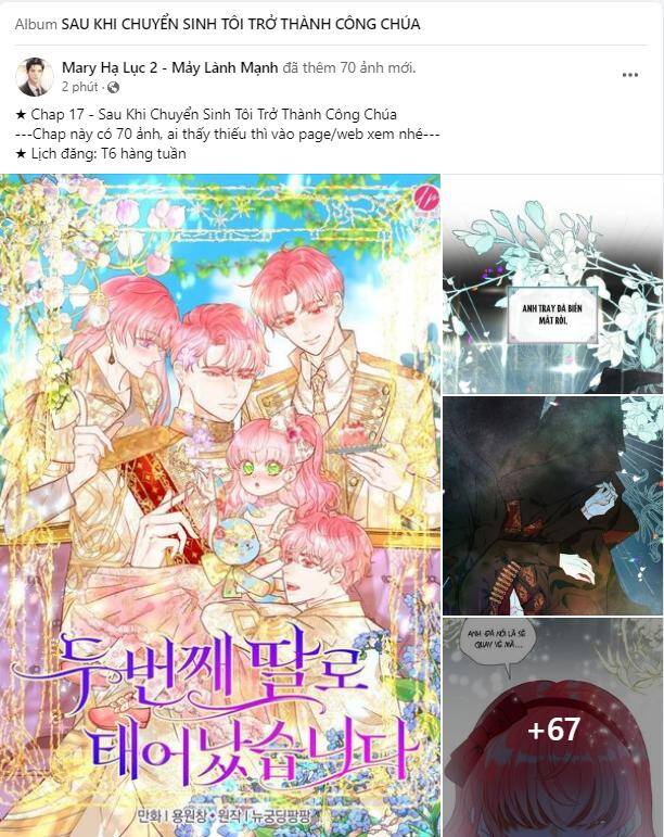 Tôi được sinh ra là con gái thứ hai: Chapter 17.1