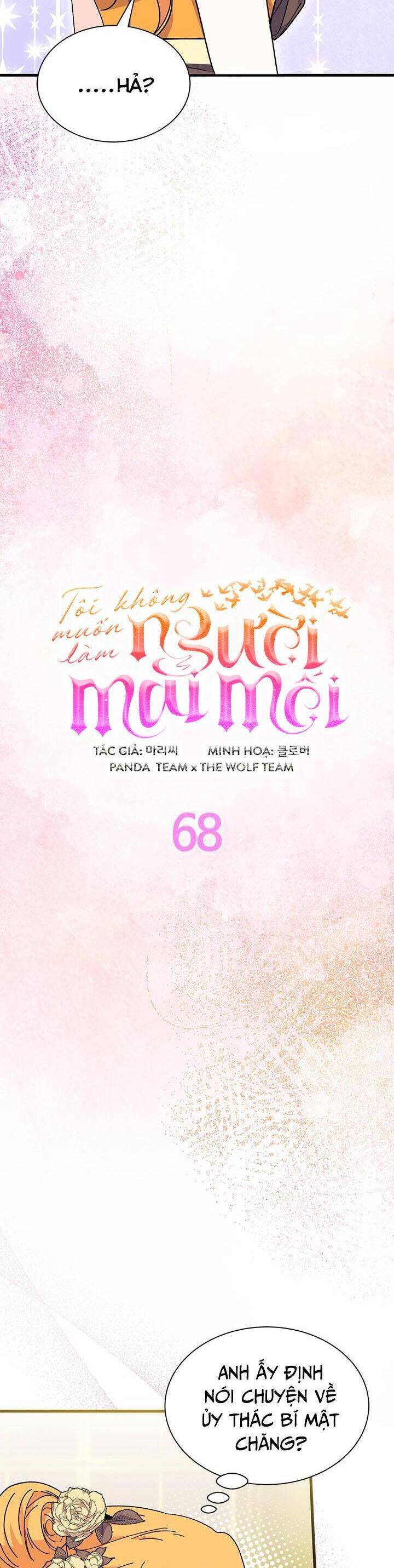 Tôi Không Muốn Làm Người Mai Mối: Chapter 68