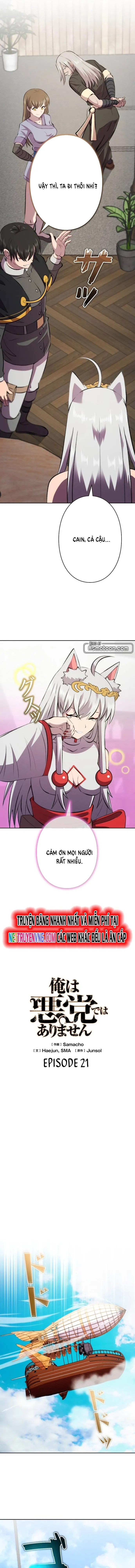 Tôi Không Phải Là Kẻ Phản Diện: Chapter 21