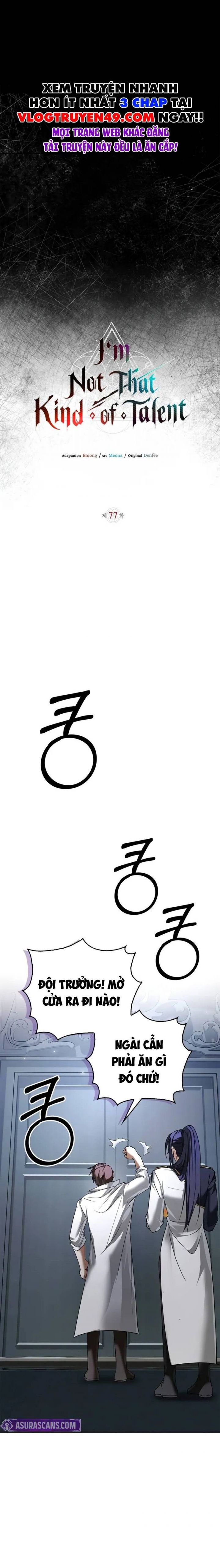 Tôi Không Tài Năng Đến Thế Đâu: Chapter 77