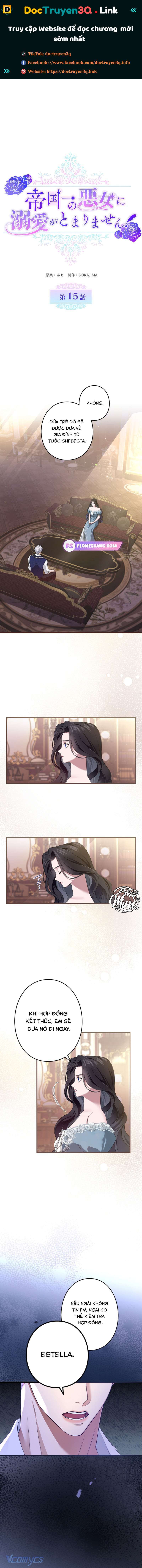 Tôi Không Thể Ngừng Yêu Người Phụ Nữ Độc Ác Nhất Đế Quốc!: Chapter 15