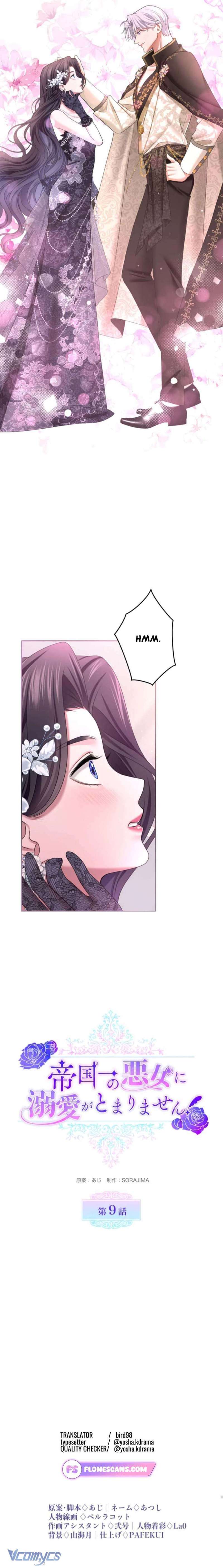 Tôi Không Thể Ngừng Yêu Người Phụ Nữ Độc Ác Nhất Đế Quốc!: Chapter 9