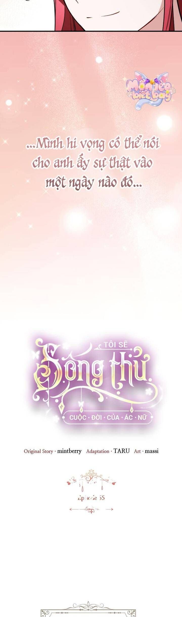 Tôi Sẽ Sống Thử Cuộc Đời Của Ác Nữ: Chapter 55