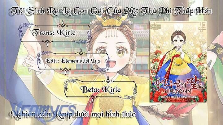 Tôi Sinh Ra Là Con Gái Của Một Thứ Phi Thấp Hèn: Chapter 50