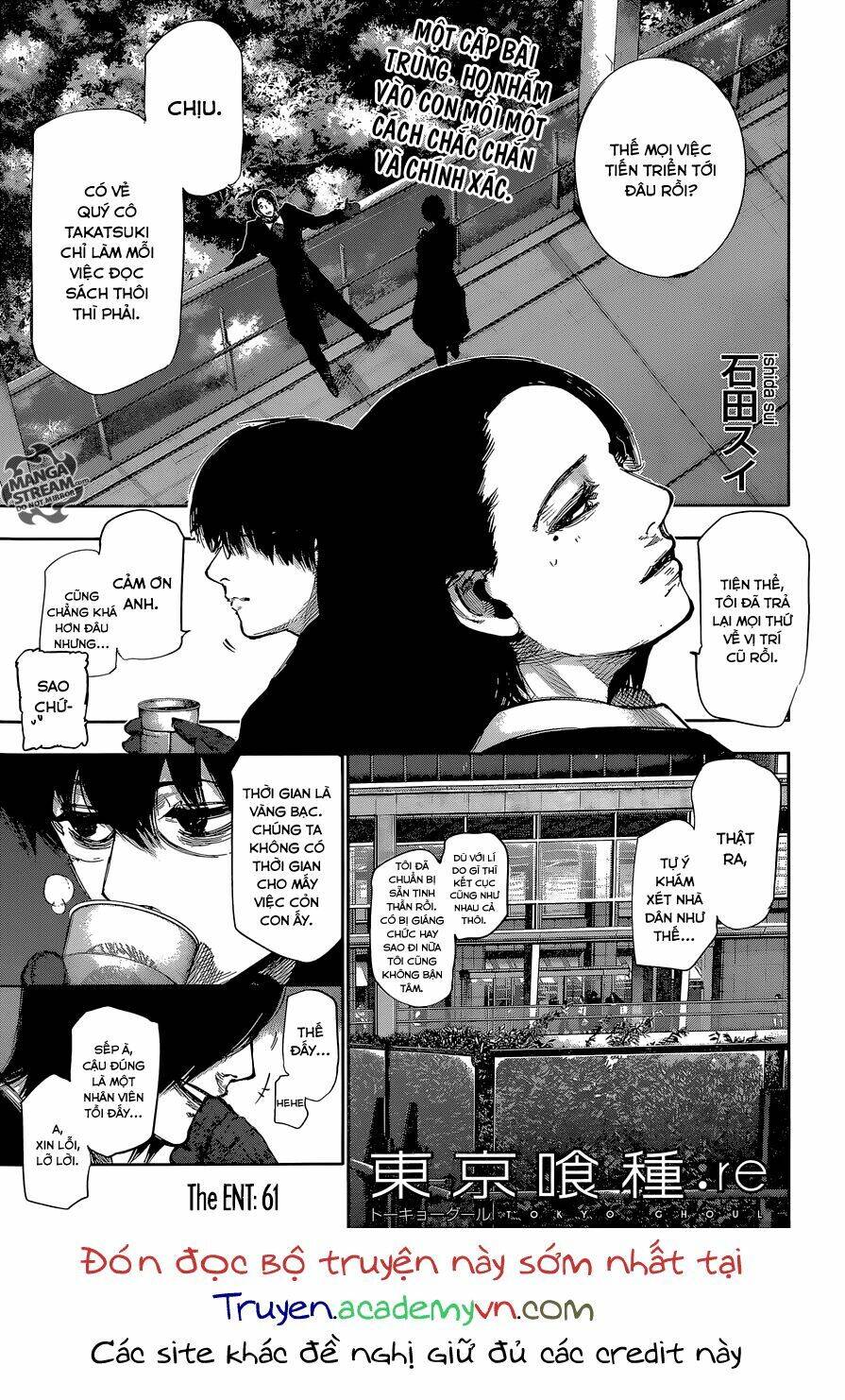 Tokyo Ghoul:re: Chapter 61