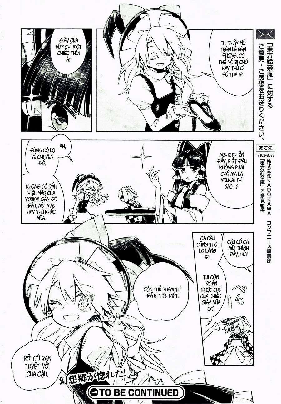 Touhou Suzunaan ~ Linh Nại Am: Chapter 13