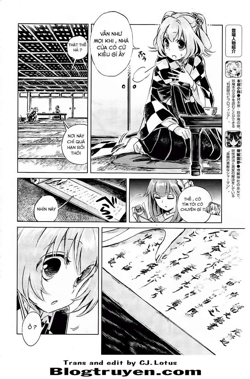 Touhou Suzunaan ~ Linh Nại Am: Chapter 2