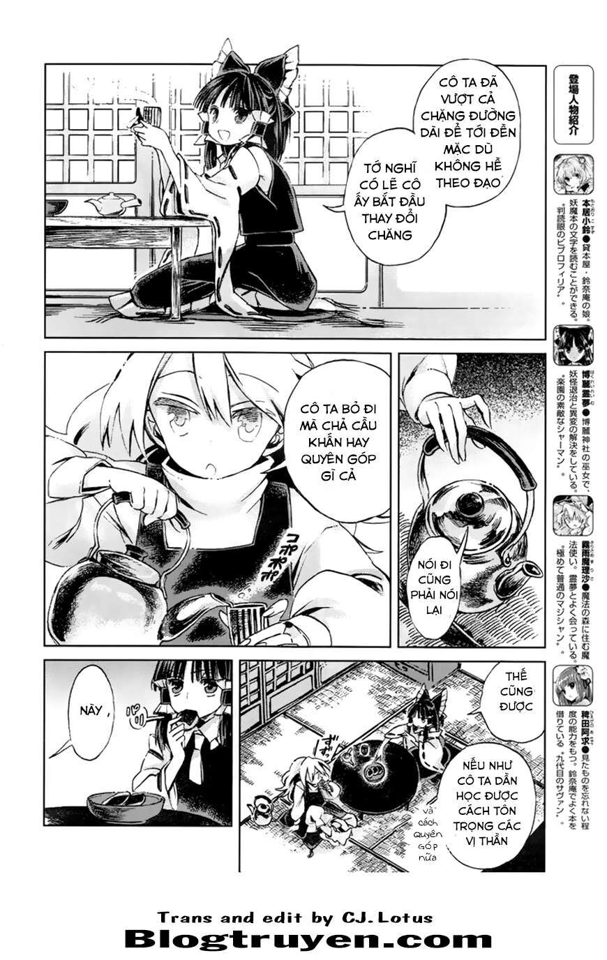 Touhou Suzunaan ~ Linh Nại Am: Chapter 3