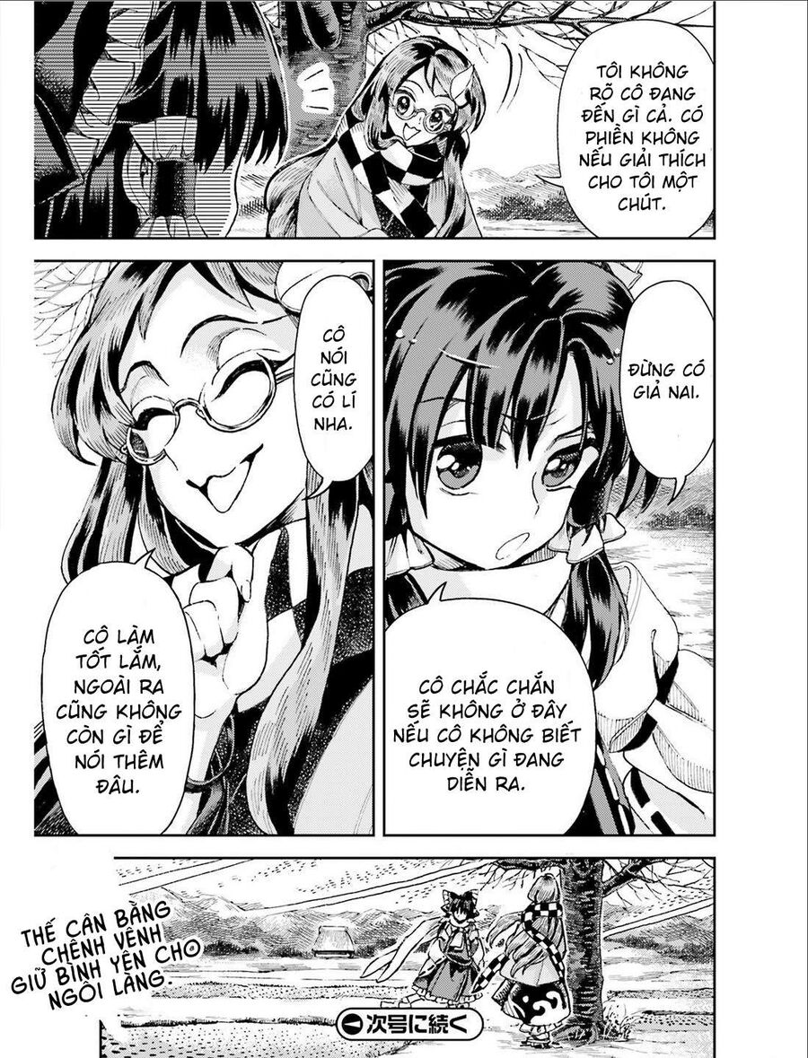 Touhou Suzunaan ~ Linh Nại Am: Chapter 37