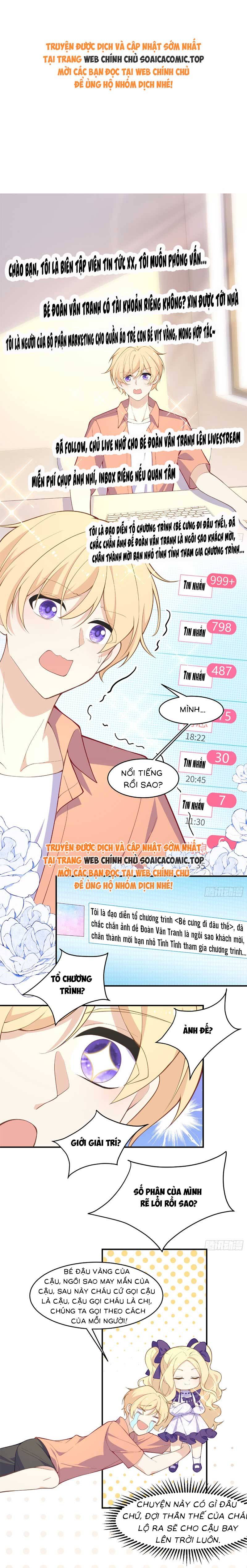 Trở Thành Con Gái Quốc Dân Sau Khi Xuyên Không: Chapter 3