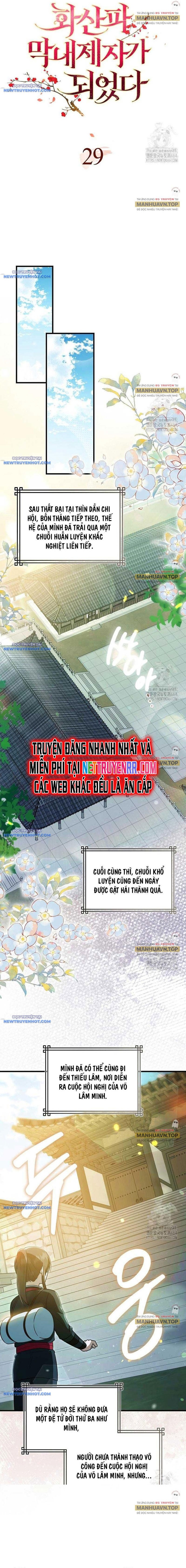Trở Thành Đệ Tử Nhỏ Tuổi Nhất Phái Hoa Sơn: Chapter 29