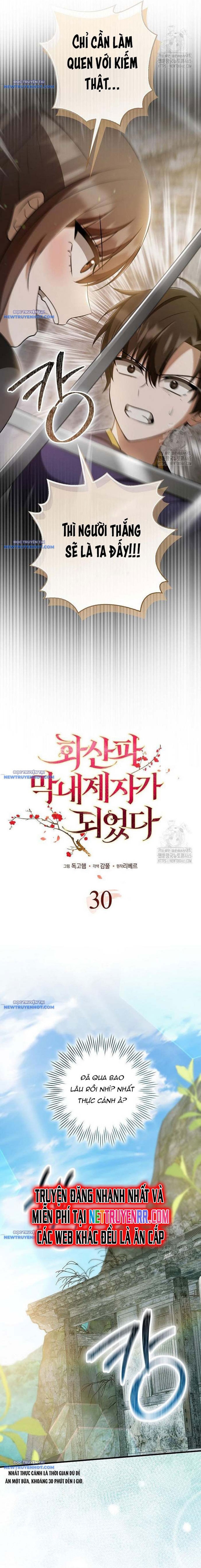 Trở Thành Đệ Tử Nhỏ Tuổi Nhất Phái Hoa Sơn: Chapter 30