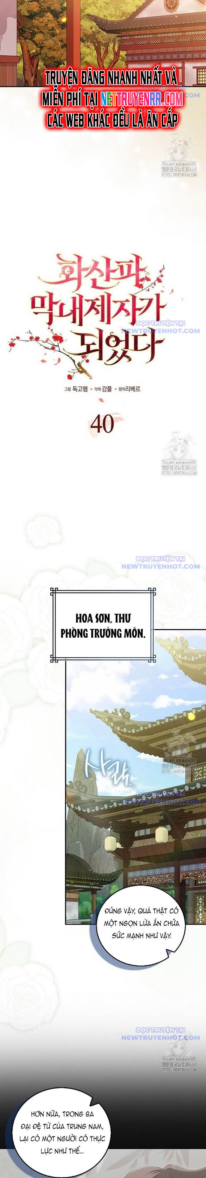 Trở Thành Đệ Tử Nhỏ Tuổi Nhất Phái Hoa Sơn: Chapter 40