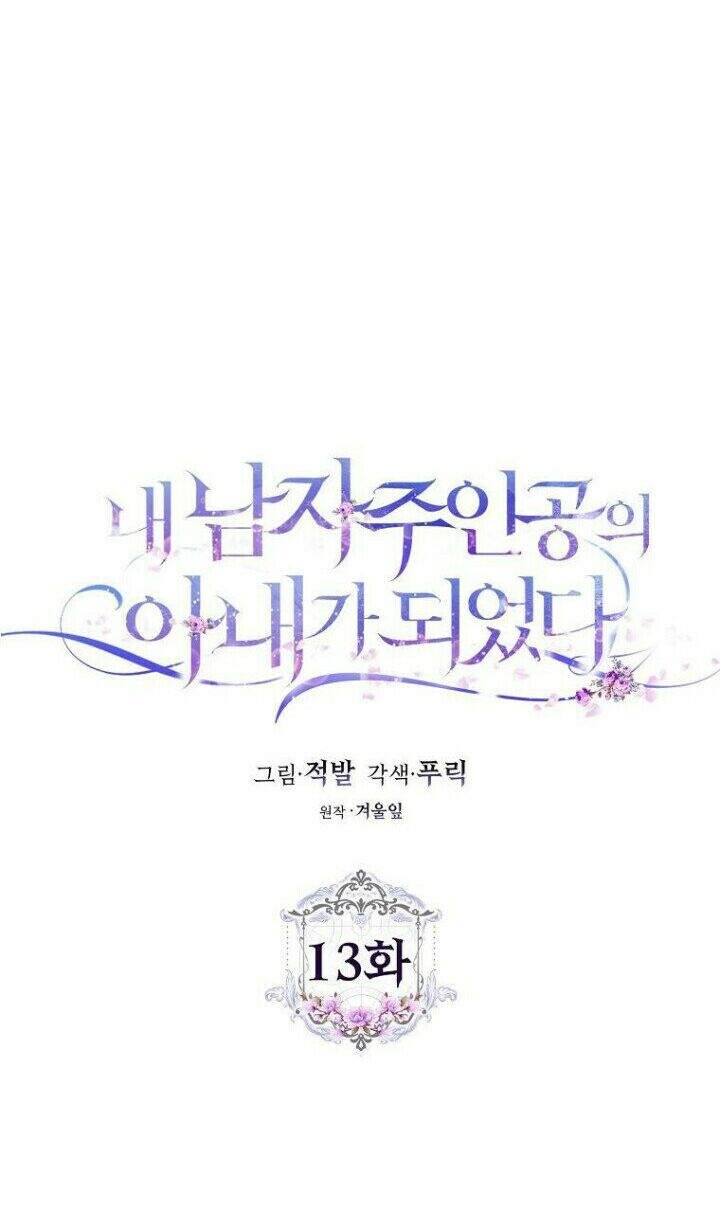 Trở Thành Vợ Của Nam Chính Tiểu Thuyết: Chapter 13