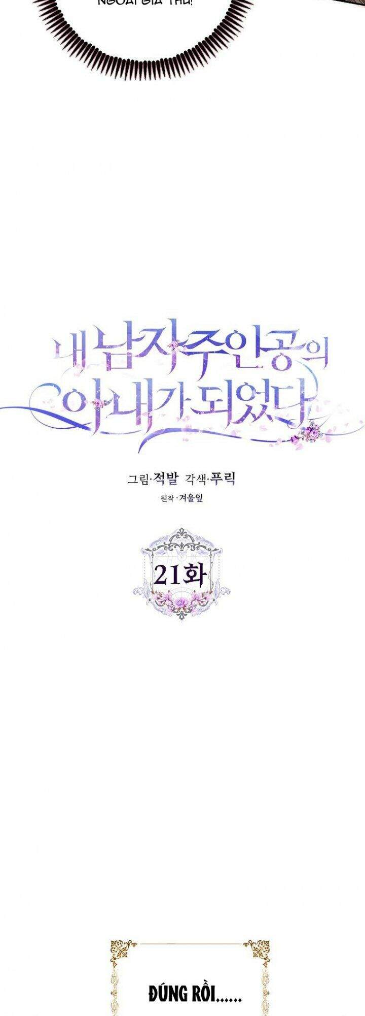 Trở Thành Vợ Của Nam Chính Tiểu Thuyết: Chapter 21