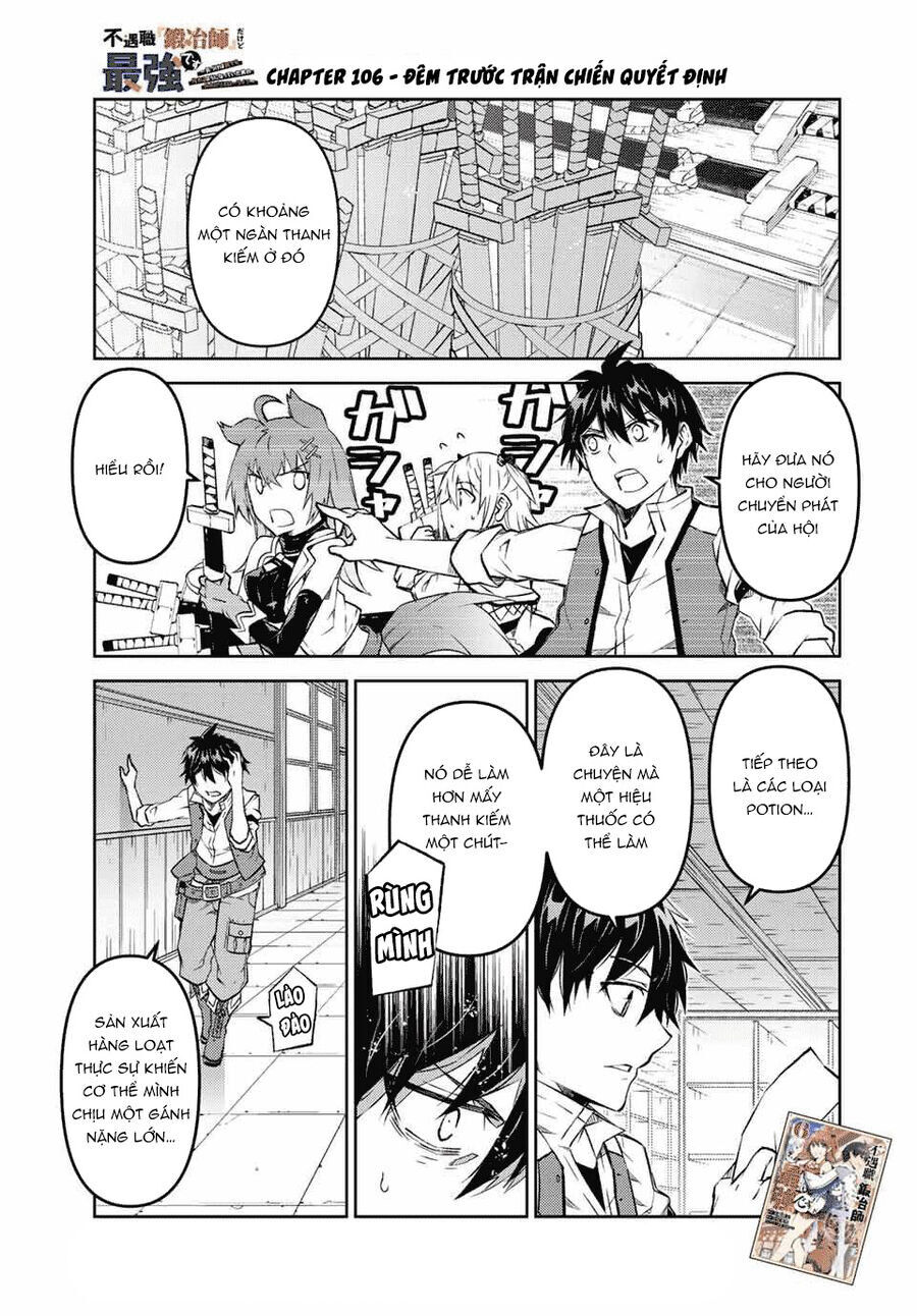 Từ Chức Nghiệp Yếu Nhất Trở Thành '' Thợ Rèn'' Mạnh Nhất: Chapter 106