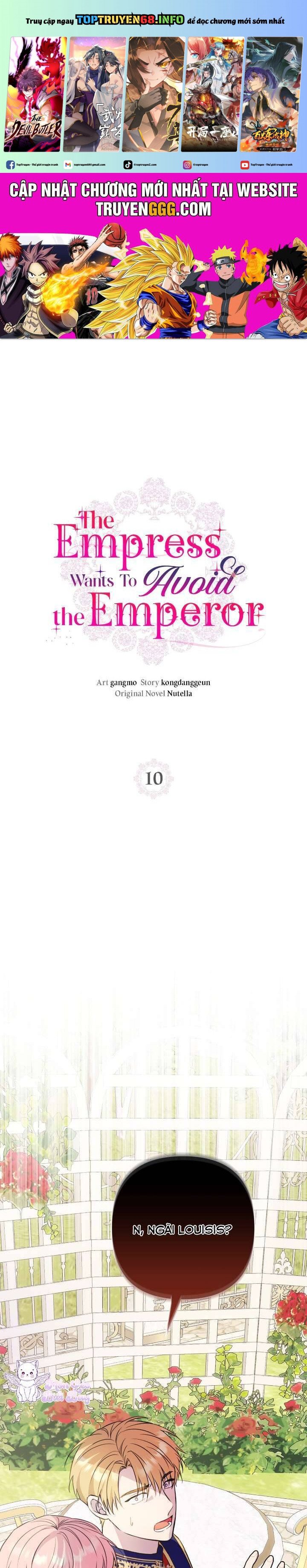 Tuy Là Hoàng Hậu, Nhưng Tôi Muốn Né Hoàng Đế: Chapter 10