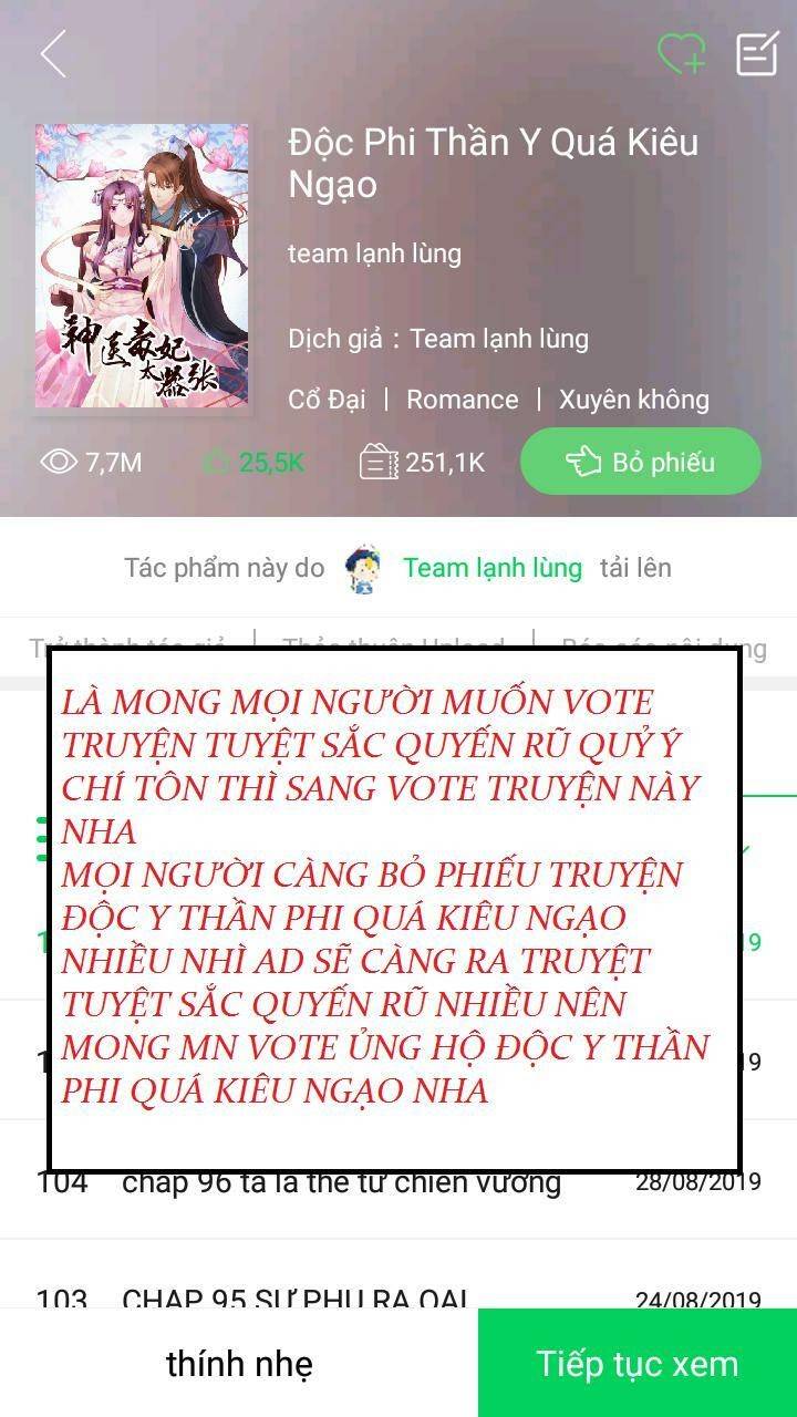 Tuyệt Sắc Quyến Rũ: Quỷ Y Chí Tôn: Chapter 131