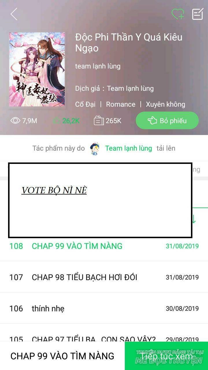 Tuyệt Sắc Quyến Rũ: Quỷ Y Chí Tôn: Chapter 136