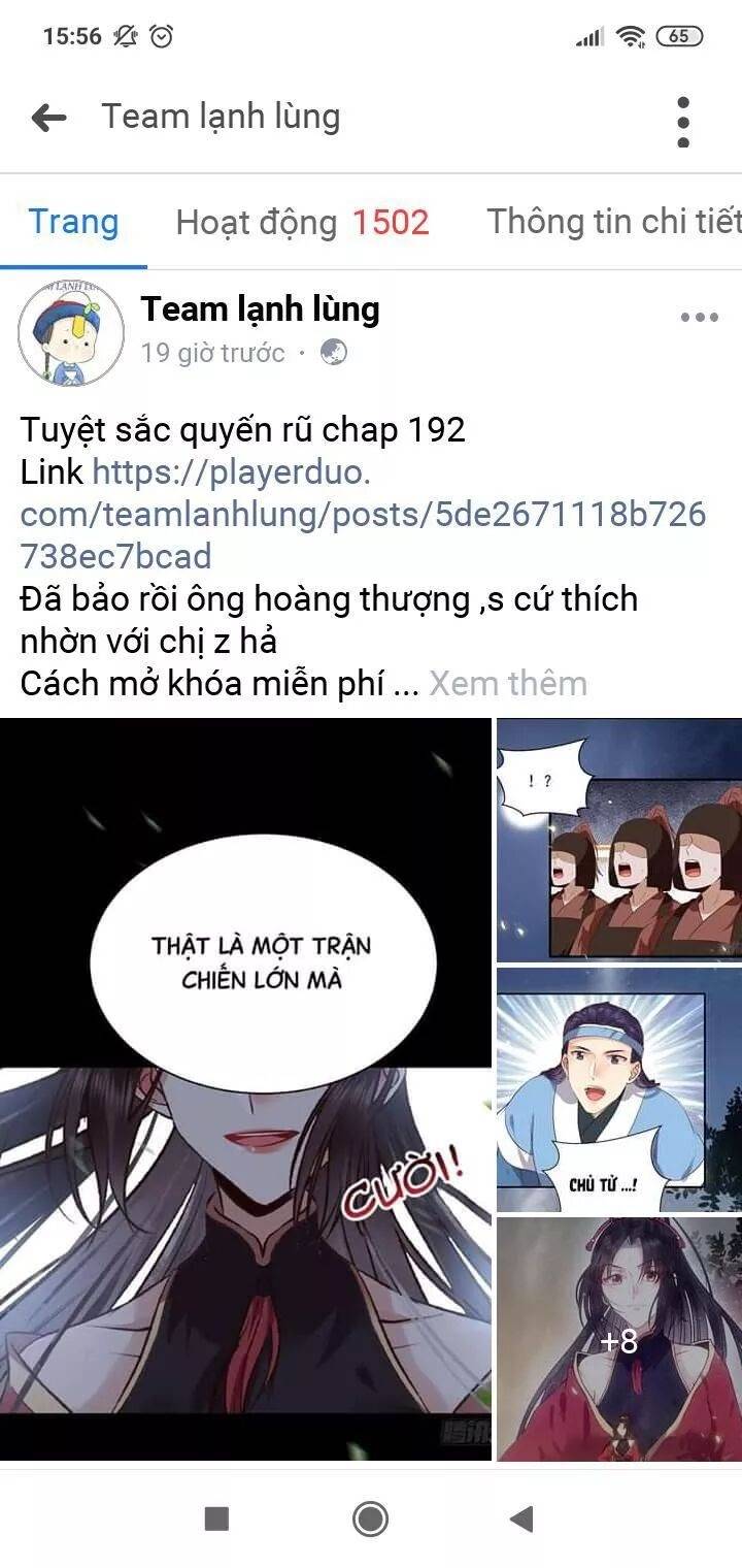 Tuyệt Sắc Quyến Rũ: Quỷ Y Chí Tôn: Chapter 185