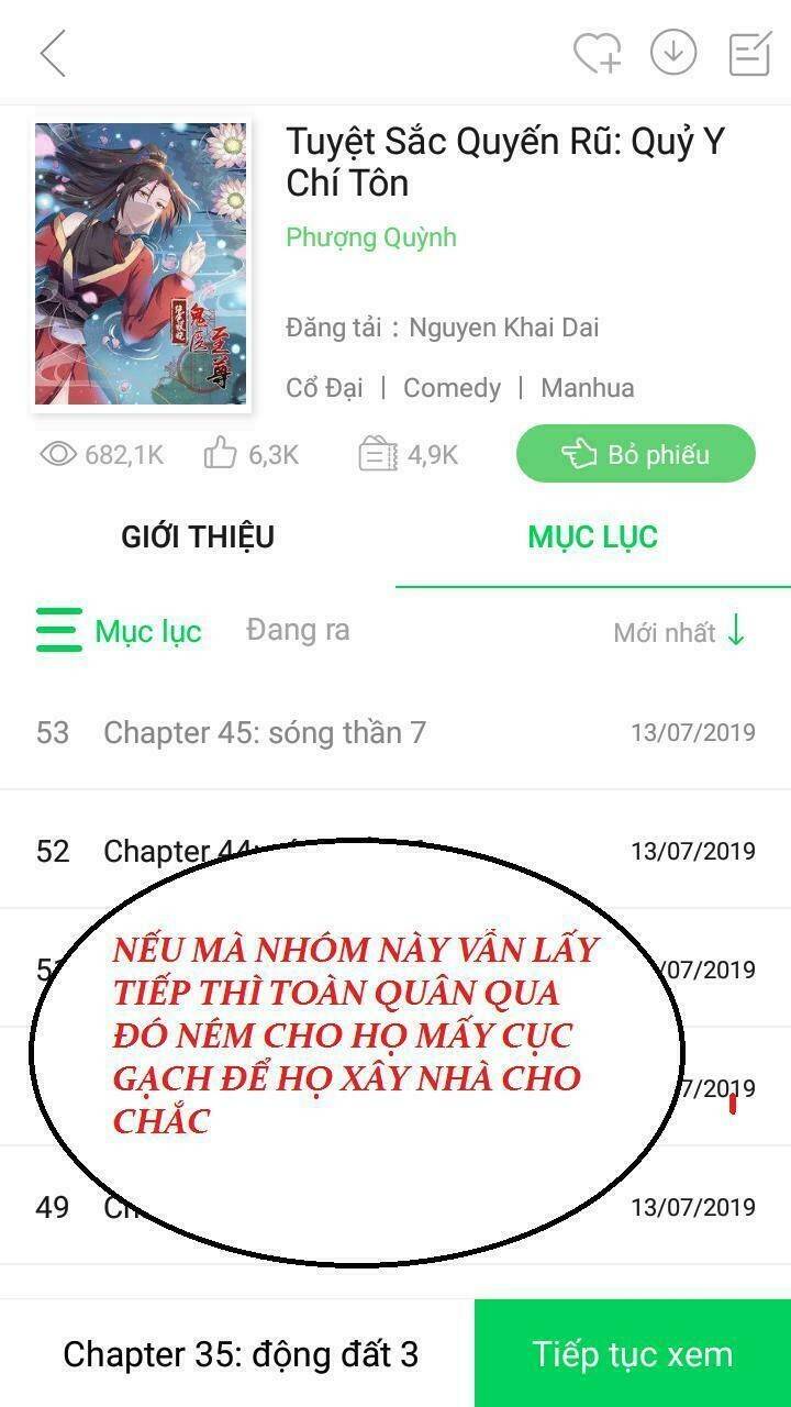 Tuyệt Sắc Quyến Rũ: Quỷ Y Chí Tôn: Chapter 54