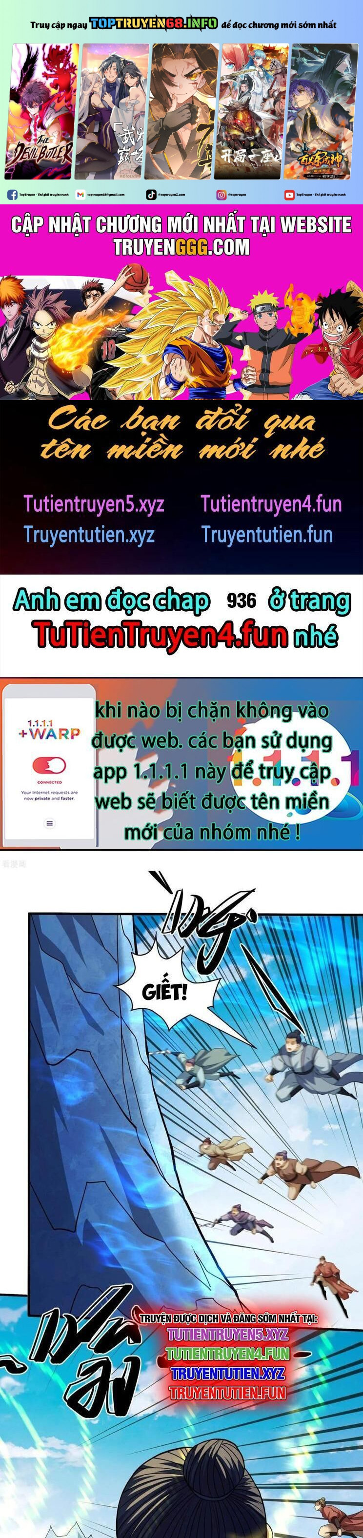 Tuyệt Thế Võ Thần: Chapter 935