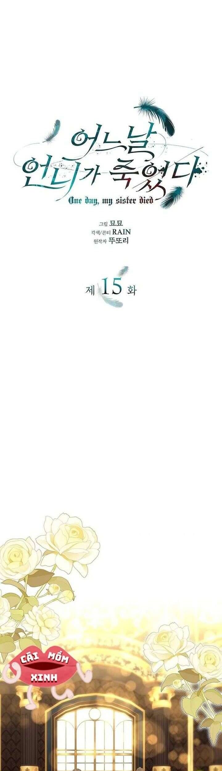 Vào Ngày Mà Chị Gái Tôi Qua Đời: Chapter 15