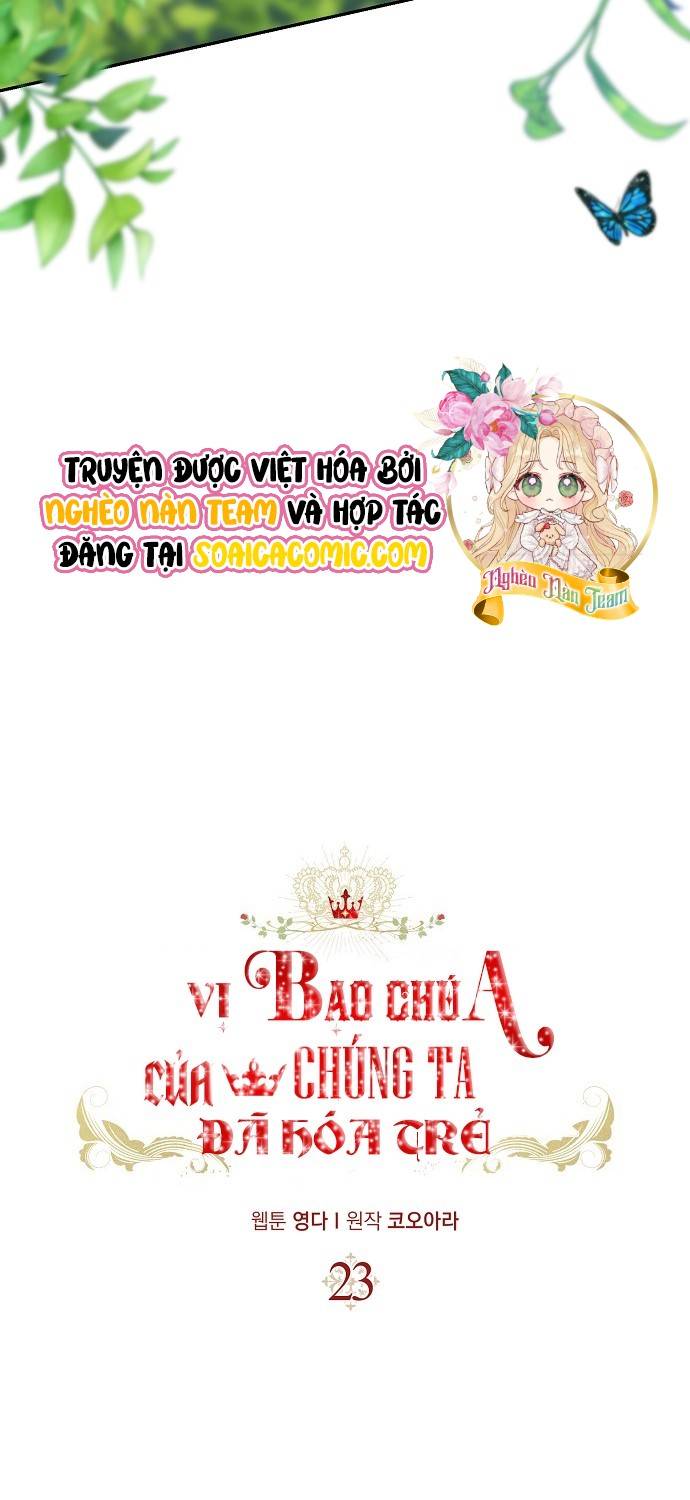 Vị Bạo Chúa Của Chúng Ta Đã Hóa Trẻ: Chapter 23
