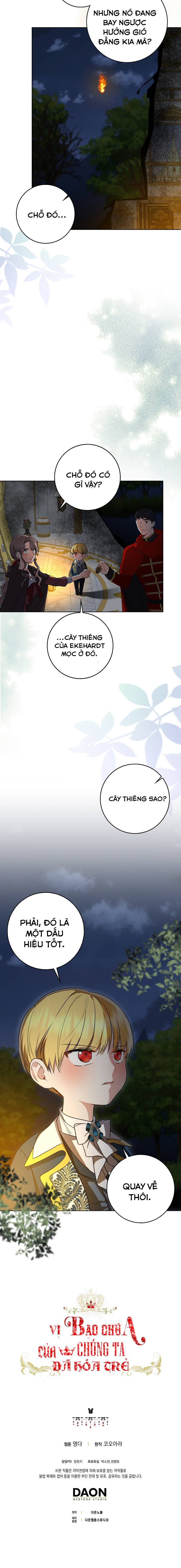Vị Bạo Chúa Của Chúng Ta Đã Hóa Trẻ: Chapter 25