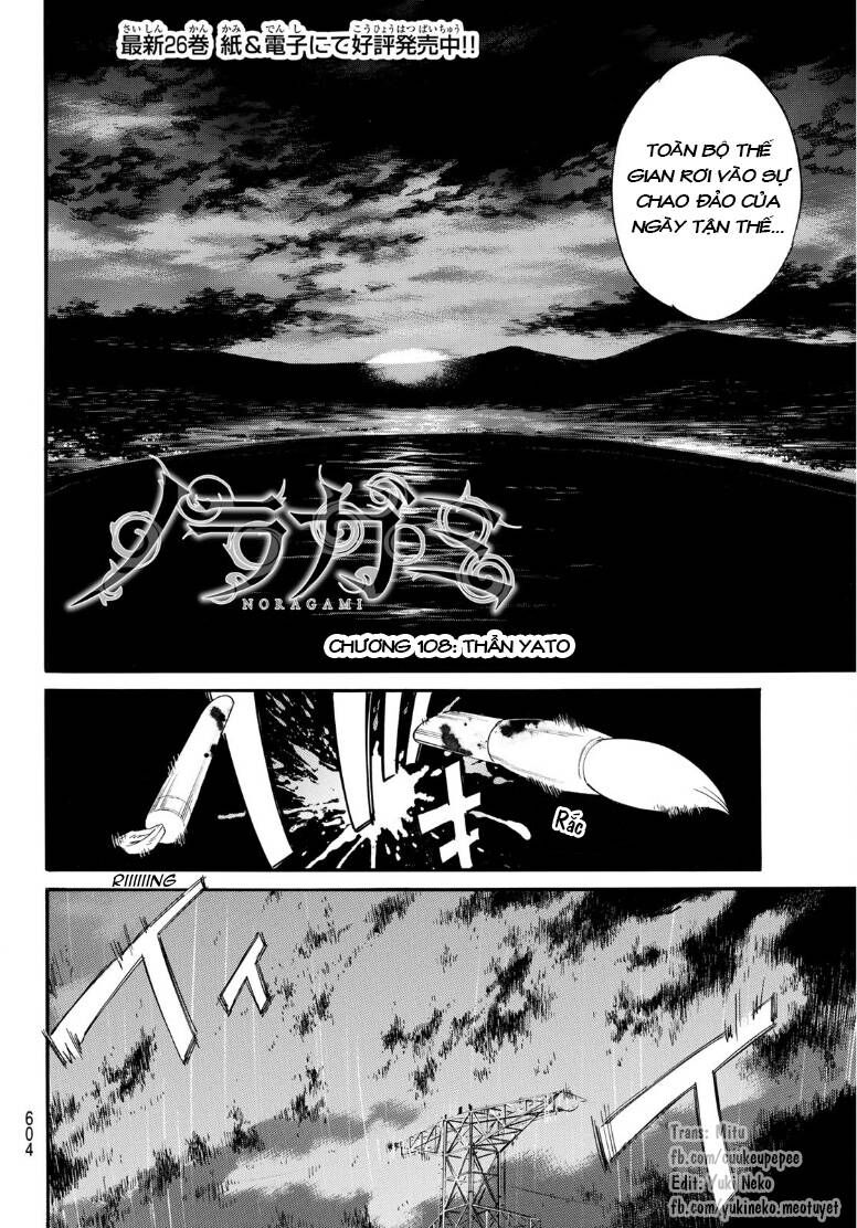 Vị Thần Lang Thang: Noragami: Chapter 108