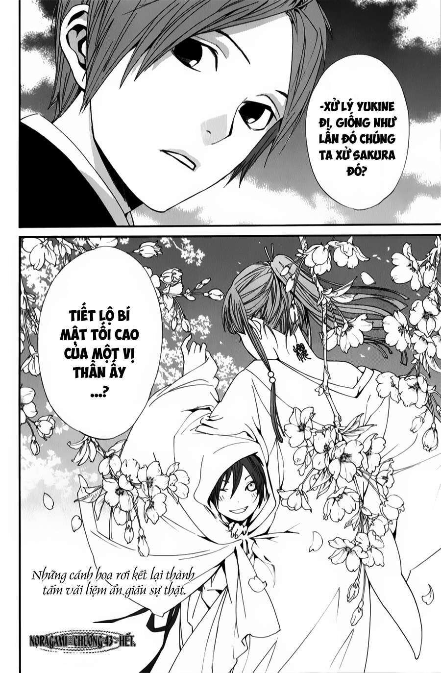 Vị Thần Lang Thang: Noragami: Chapter 43