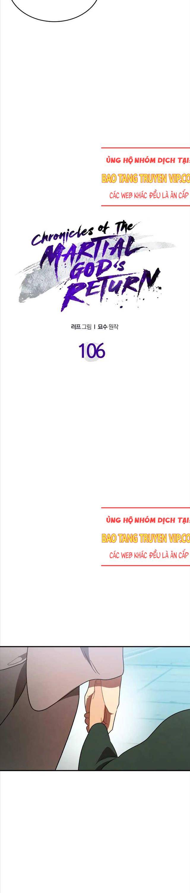 Vị Thần Trở Lại: Chapter 106