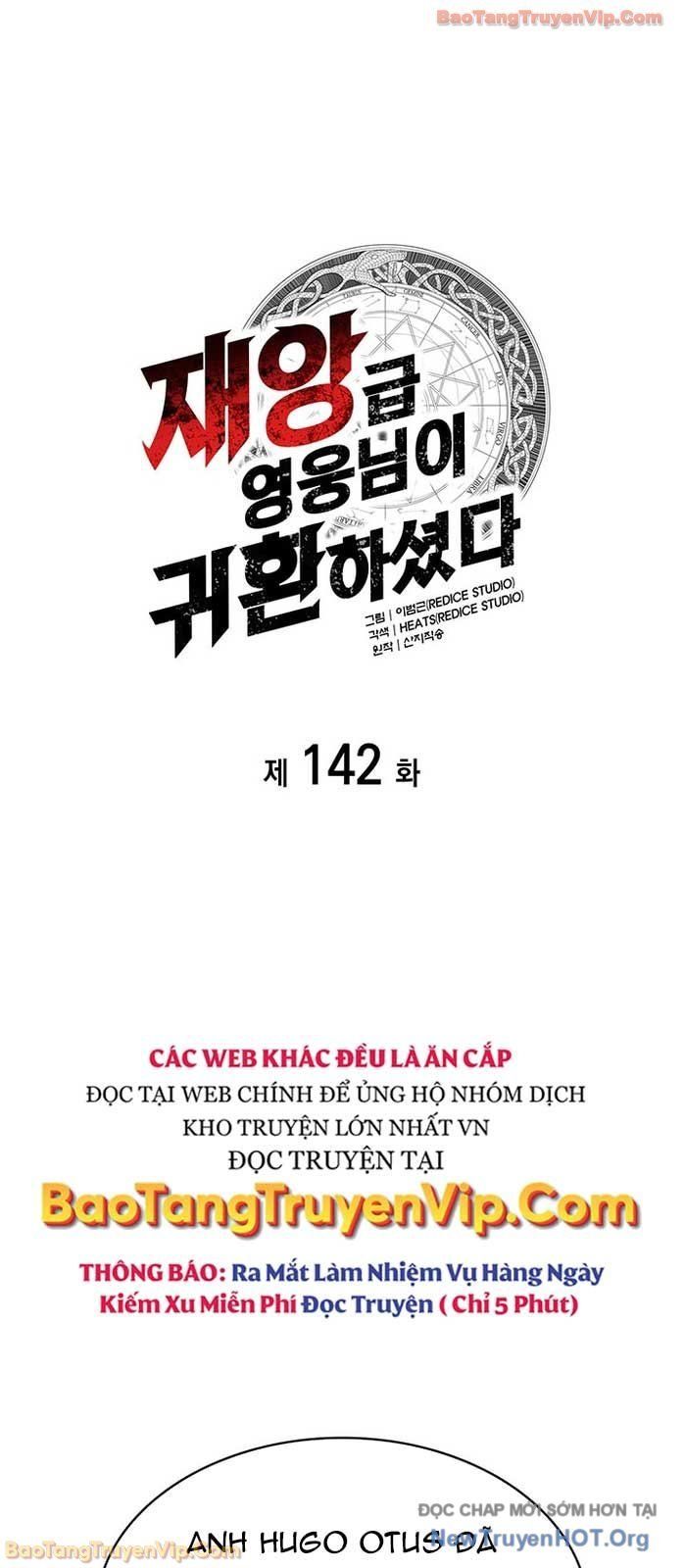 Vị Vua Mạnh Nhất Đã Trở Lại: Chapter 142
