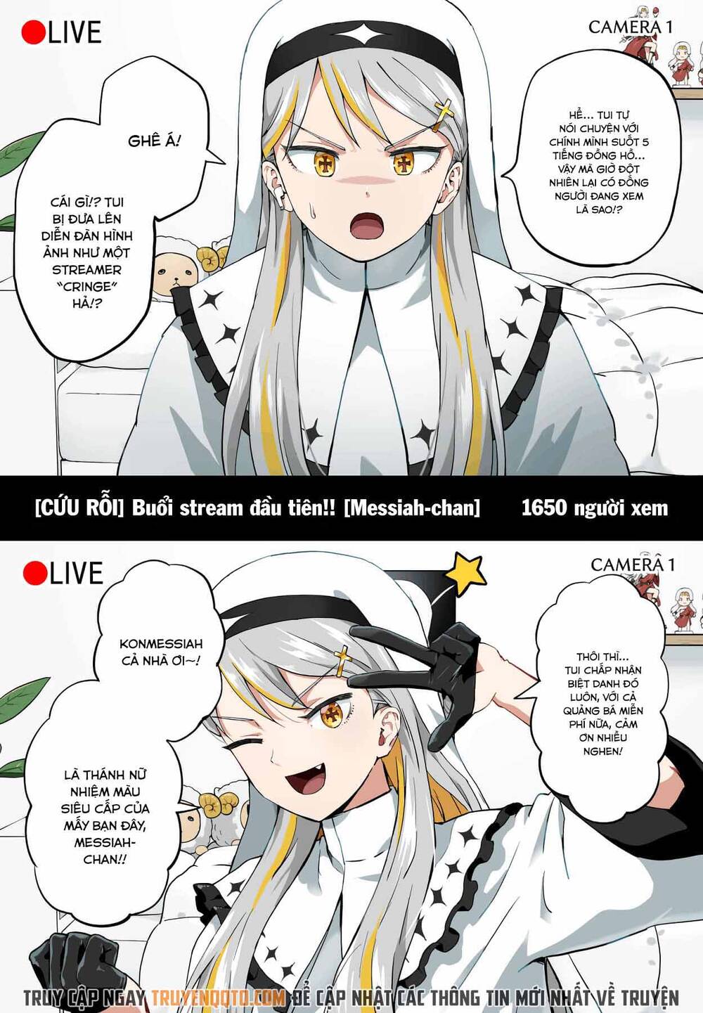Vtuber Savior ✟ Messiah-Chan: Chapter 2