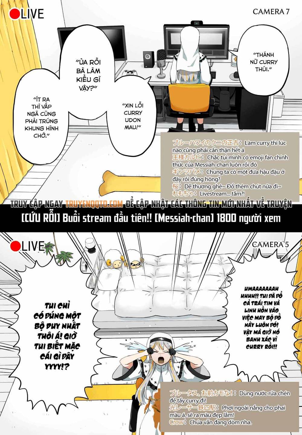 Vtuber Savior ✟ Messiah-Chan: Chapter 3